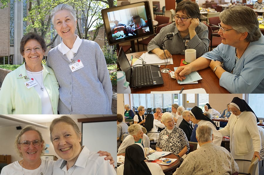 photo collage of dominican community