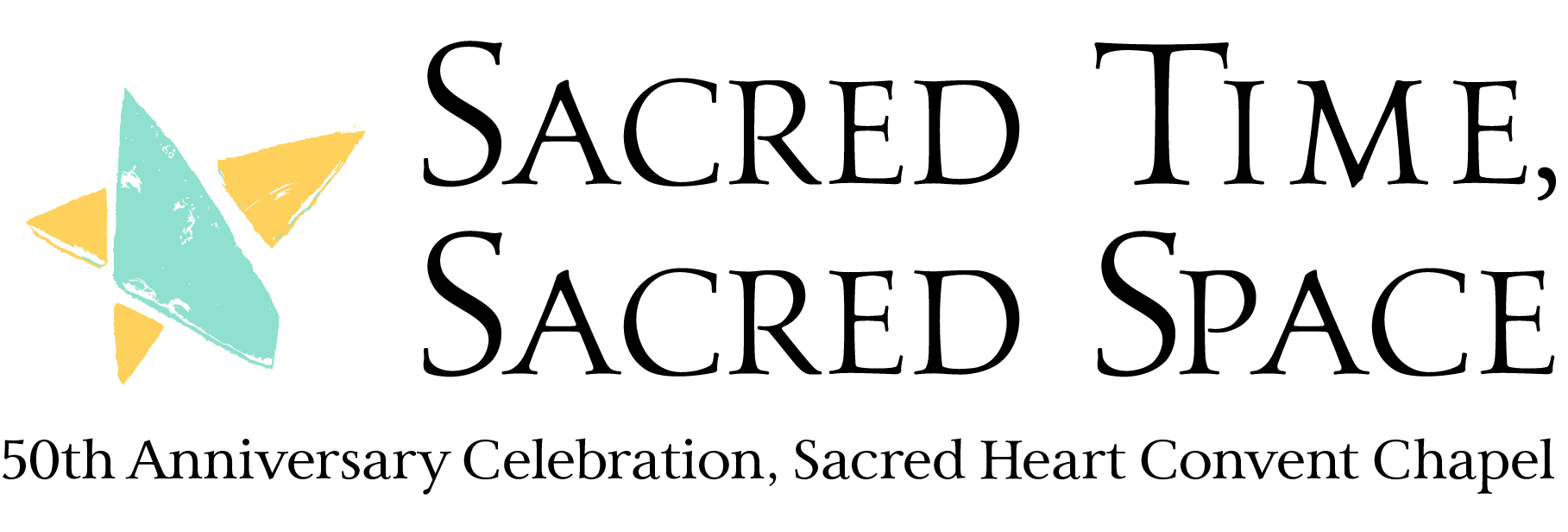 Sacred Time, Sacred Space logo