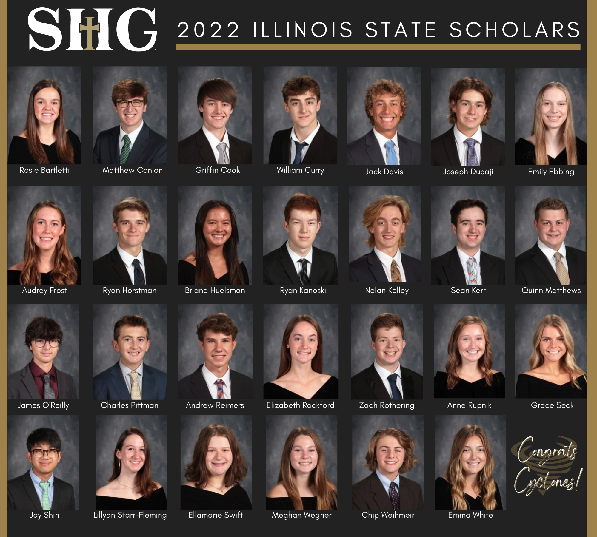 2022 Illinois State Scholars_