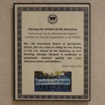 Closing the School of the Americas corporate stance sheet