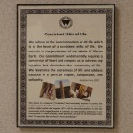 Consistent Ethic of Life corporate stance sheet