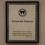 Springfield Dominicans Corporate Stances sheet