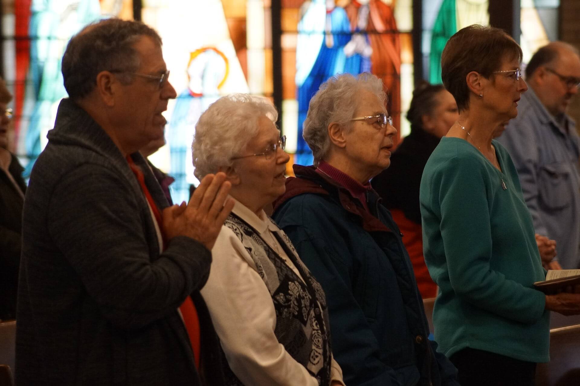 DSC00739 attending mass