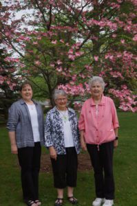 Sisters Anita Cleary, Judi Hilbing, and Pat Stark