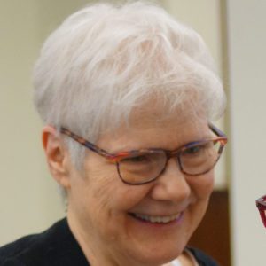 Sister Joanne Delehanty, smiling.