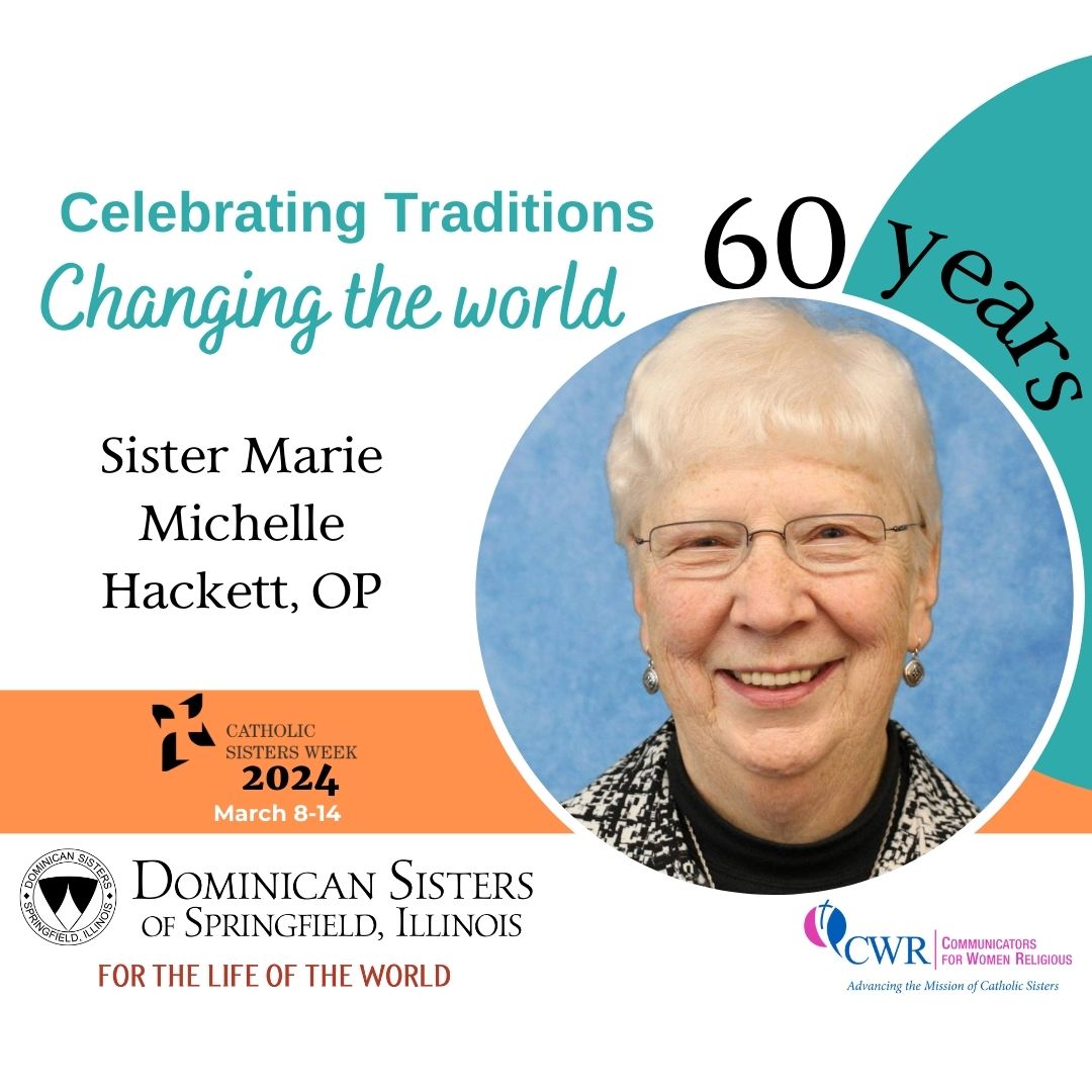 Sister Marie Michelle Hackett celebrates jubilee - Dominican Sisters of ...