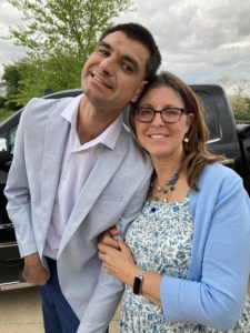 About the photo: Cyndi Callan enjoying a day with her son. Provided by the author.
