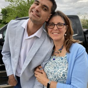 About the photo: Cyndi Callan enjoying a day with her son. Provided by the author.