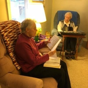 Sister Georgiana and Sister Rose Miriam