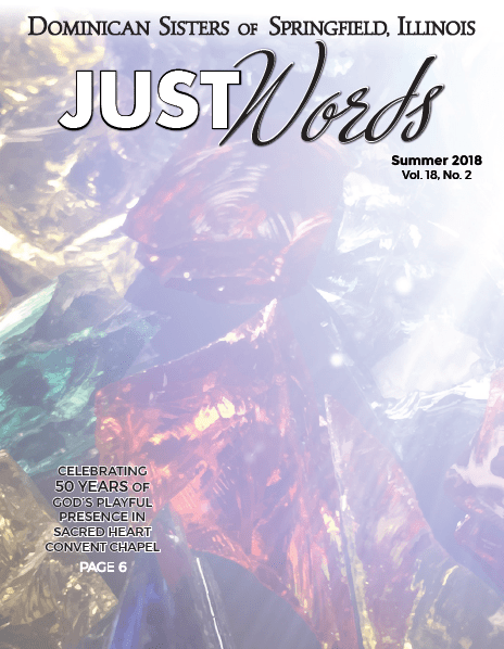 JUST Words 50th anniversary cover