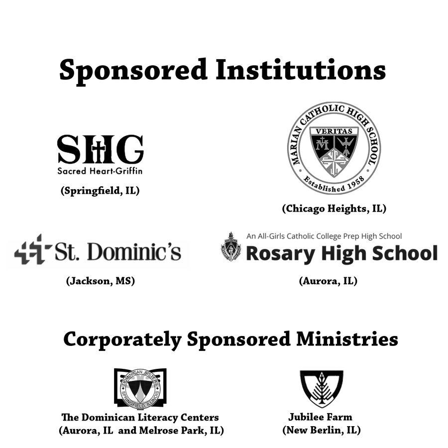 Sponsored institutions and ministries graphic