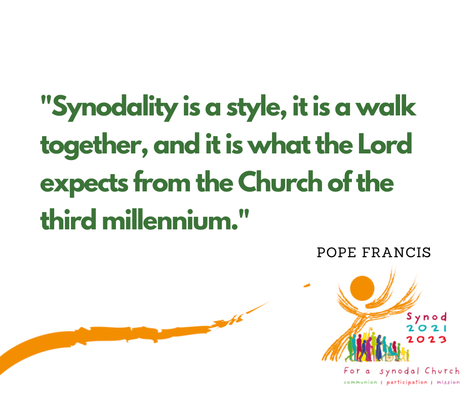 Synodality is a style, it is a walk together, and it is what the Lord expects from the Church of the third millennium.